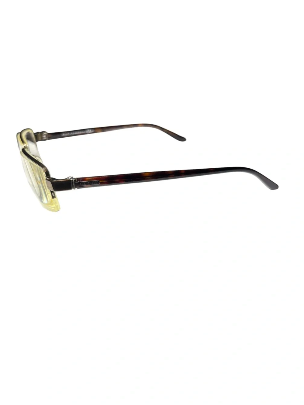 GUCCI GG 2237 0WL Tortoise‎ Half-Rim Eyeglasses Frames Italy Unisex With Case